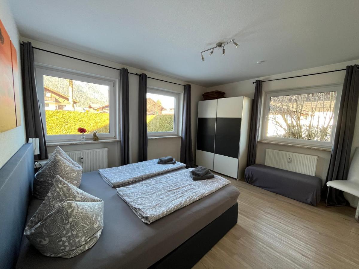 Maisonette Apartment Dhh Zugspitzblick Mit Eigenem Garten Garmisch-Partenkirchen Esterno foto
